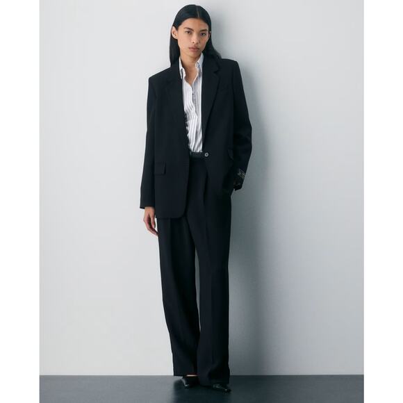 Aritzia Wilfred The Effortleess Pants Crepette Black - Picture 6 of 11